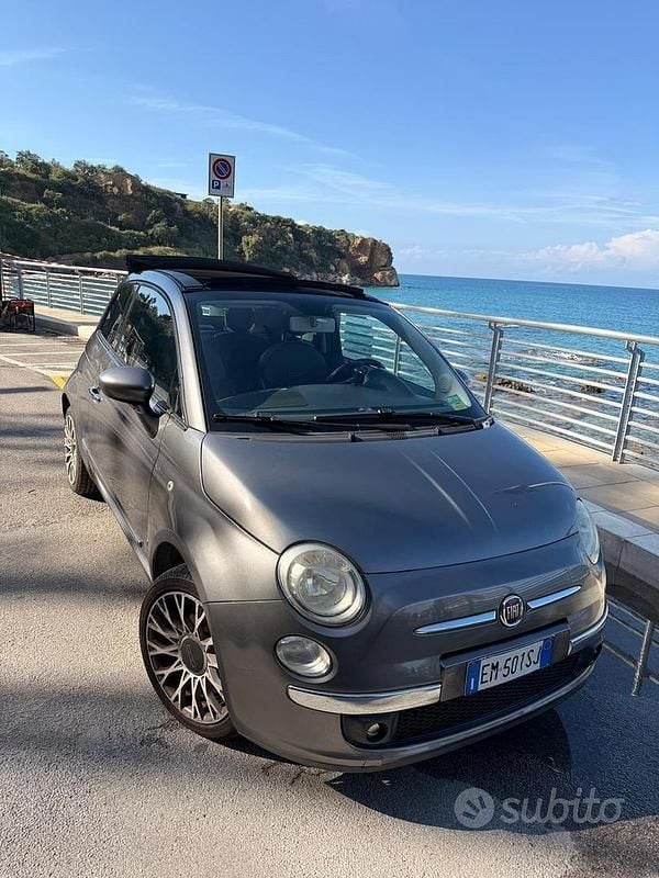 Usata Fiat 500C 2012 Grigio Cabrio