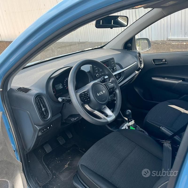 Usata Kia Picanto 2022 Blu Utilitaria