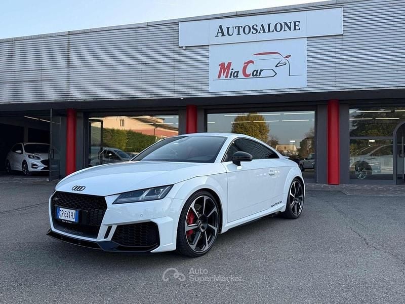 Usata Audi TT RS Ambiente 491 CV (361 kW) 2021 Bianco ghiaccio metalizzato Coupé