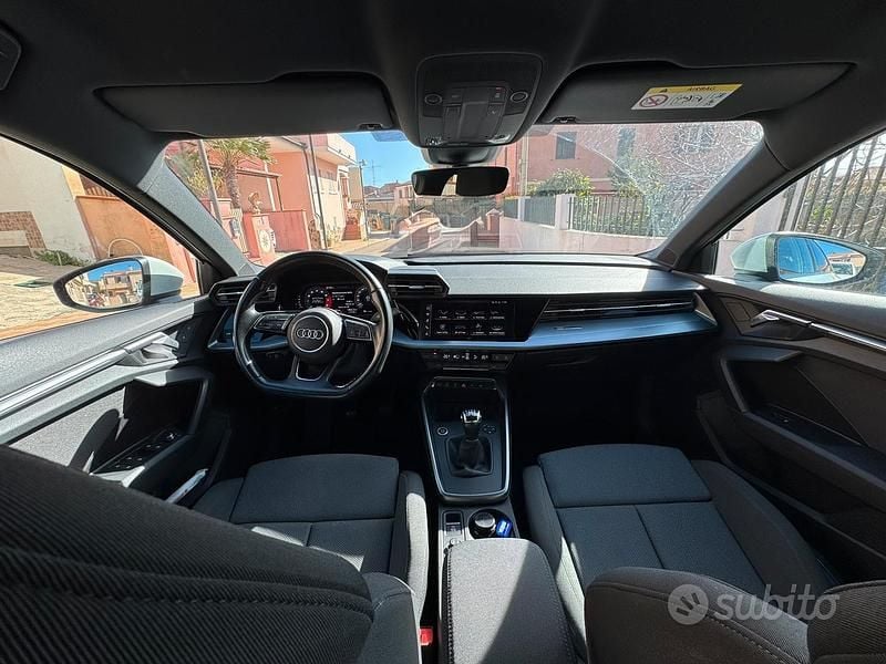 Usata Audi A3 S-Line 150 CV (110 kW) 2020 Bianco Berlina