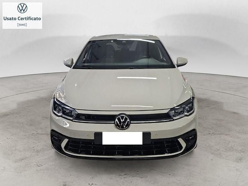 Usata VW Polo R-line 95 CV (69 kW) 2023 Grigio Utilitaria