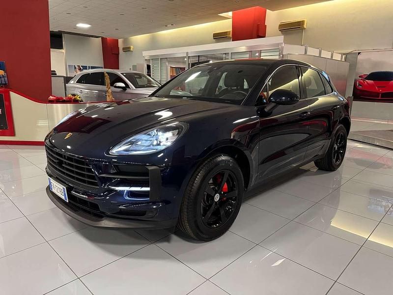 Usata Porsche Macan 245 CV (180 kW) 2019 Blu/azzurro SUV