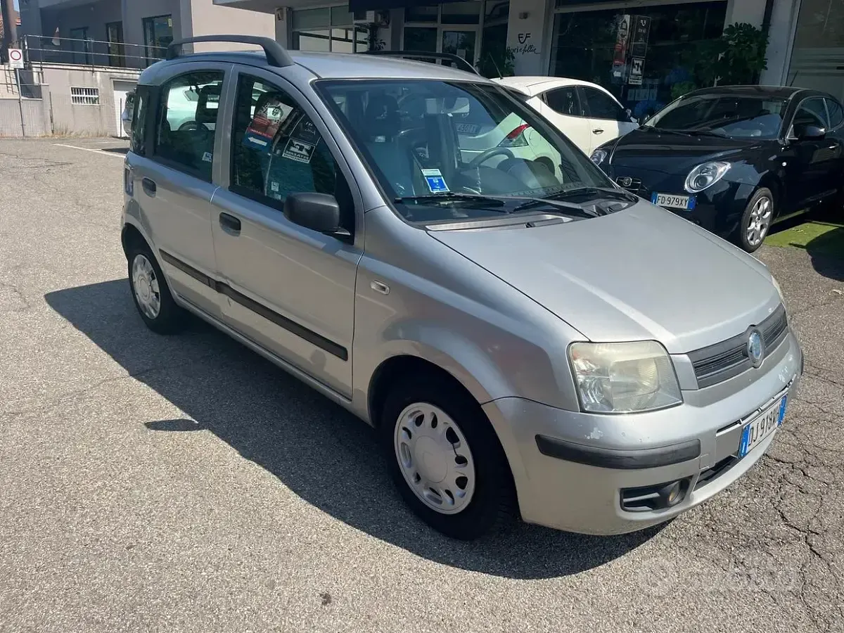 Usata Fiat Panda 60 CV (44 kW) 2007 Grigio Utilitaria