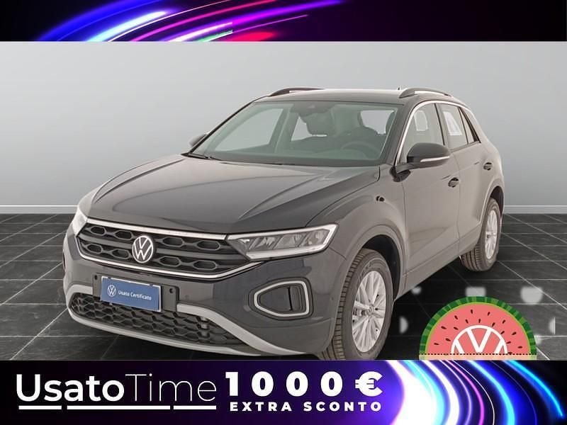 Nero Nuova 2024 VW T-Roc Life SUV | 26.900 € (Buon prezzo) - Immagine 1/4