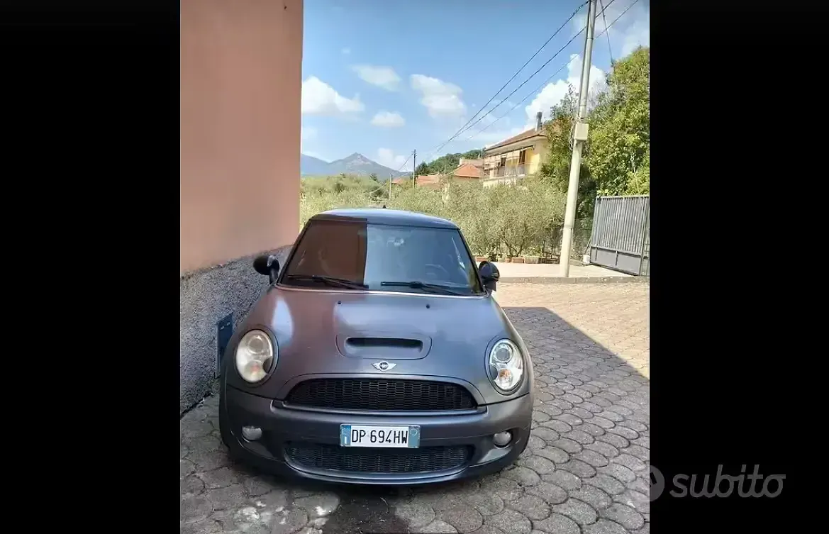 Usata Mini Cooper S 175 CV (128 kW) 2008 Bluazzurro Utilitaria