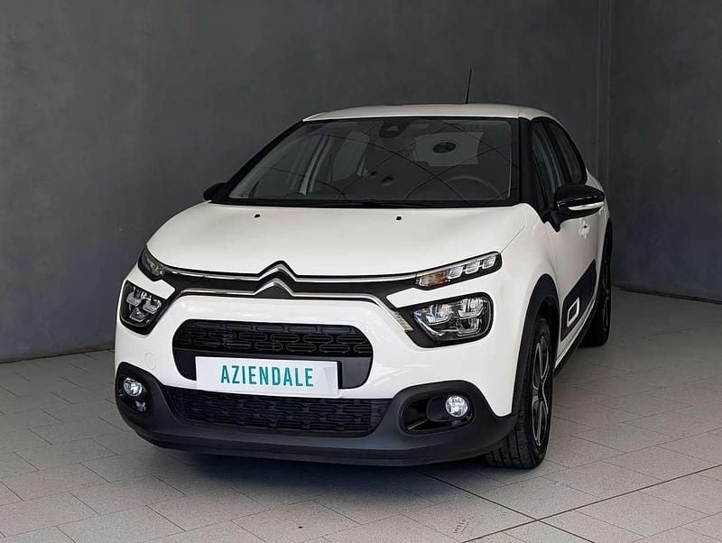 Bianco Usata 2023 Citroën C3 PureTech Utilitaria | 10.480 € (Super prezzo) - Immagine 1/3
