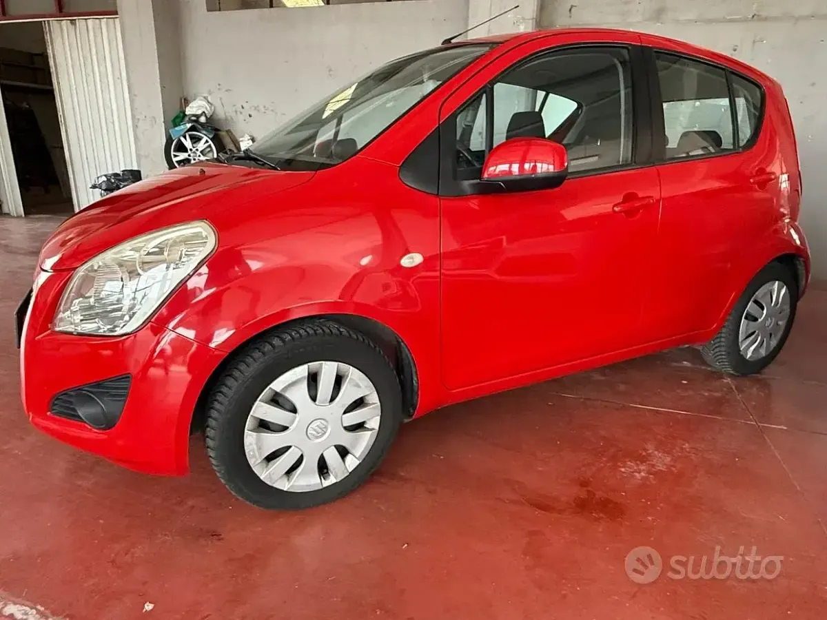 Usata Suzuki Splash GL 68 CV (50 kW) 2014 Rosso Utilitaria