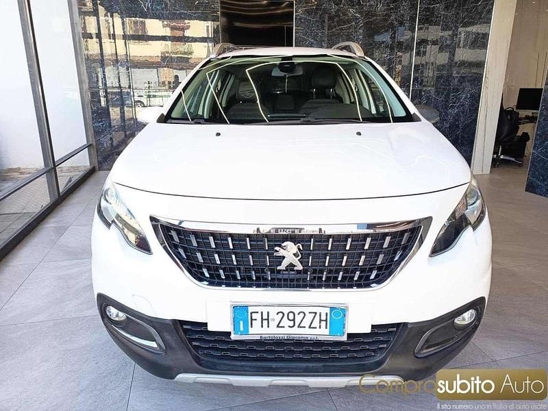 Usata Peugeot 2008 GT-line 99 CV (72 kW) 2017 Bianco SUV