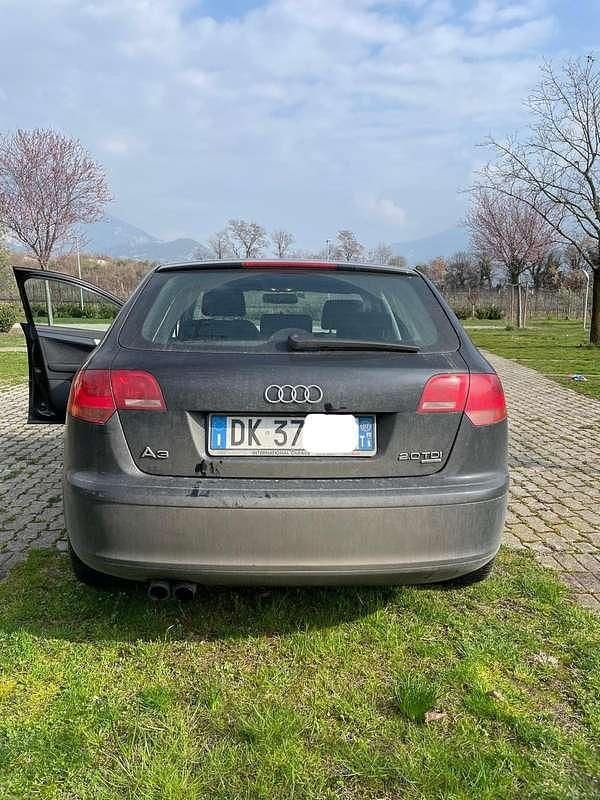 Usata Audi A3 Attraction 170 CV (125 kW) 2007 Nero Utilitaria