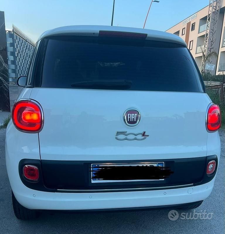 Usata Fiat 500L Lounge 85 CV (62 kW) 2015 Bianco Monovolume