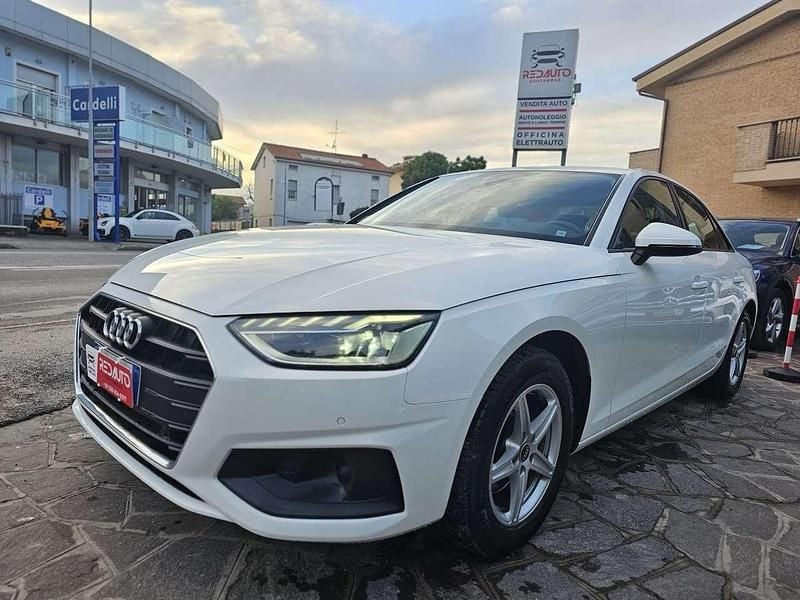 Usata Audi A4 Advanced Plus 136 CV (100 kW) 2021 Bianco Berlina