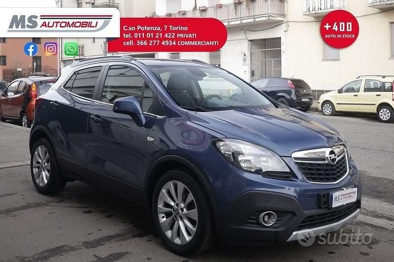 Usata Opel Mokka Cosmo 140 CV (102 kW) 2016 Blu scuro SUV