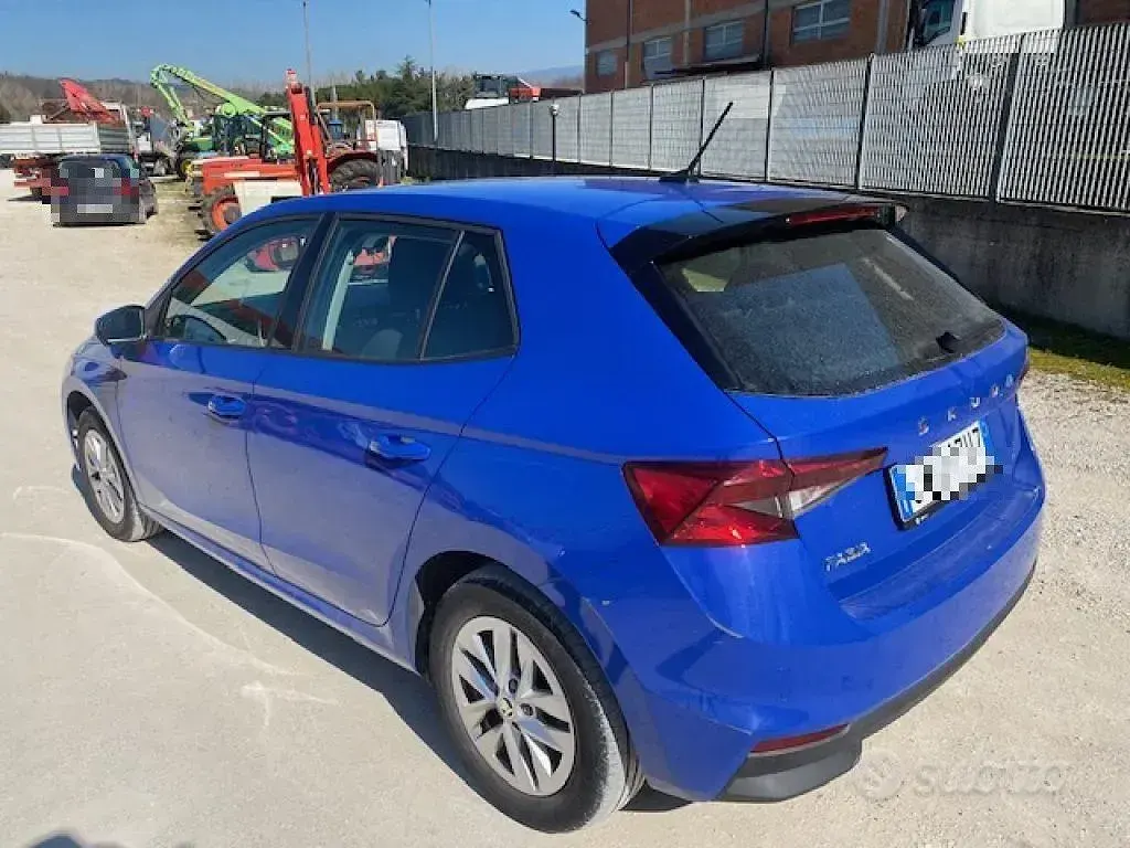 Usata Skoda Fabia Ambition 65 CV (47 kW) 2023 Bluazzurro Utilitaria