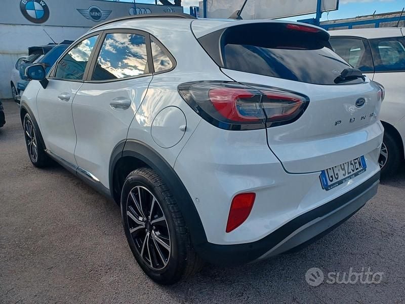 Usata Ford Puma Titanium 120 CV (88 kW) 2021 Bianco Station wagon