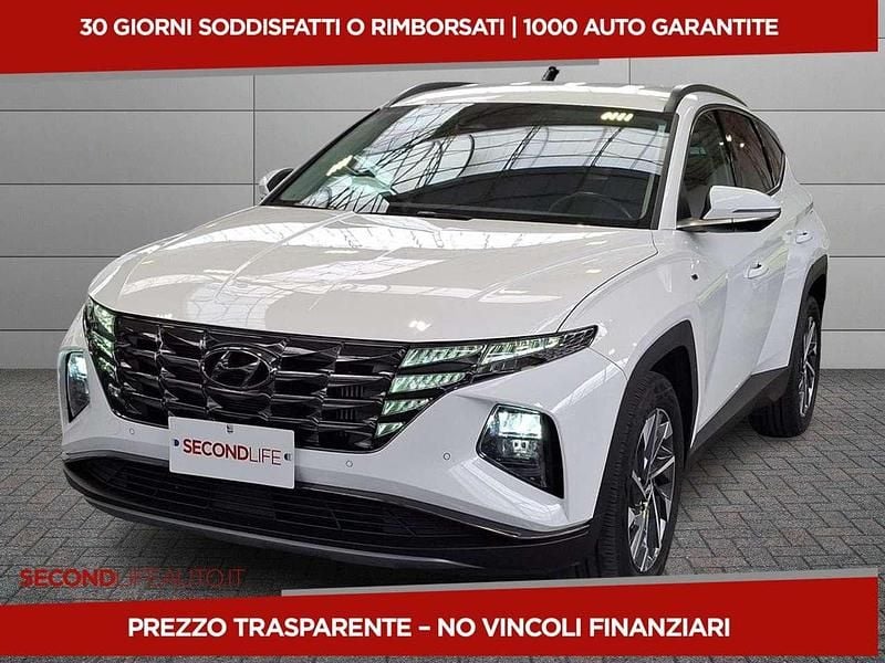 Bianco Usata 2024 Hyundai Tucson SUV | 23.500 € (Super prezzo) - Immagine 1/4