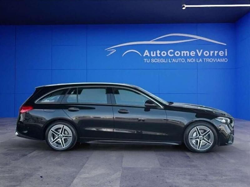 Usata Mercedes C200 Advanced Plus 204 CV (150 kW) 2024 Nero Station wagon