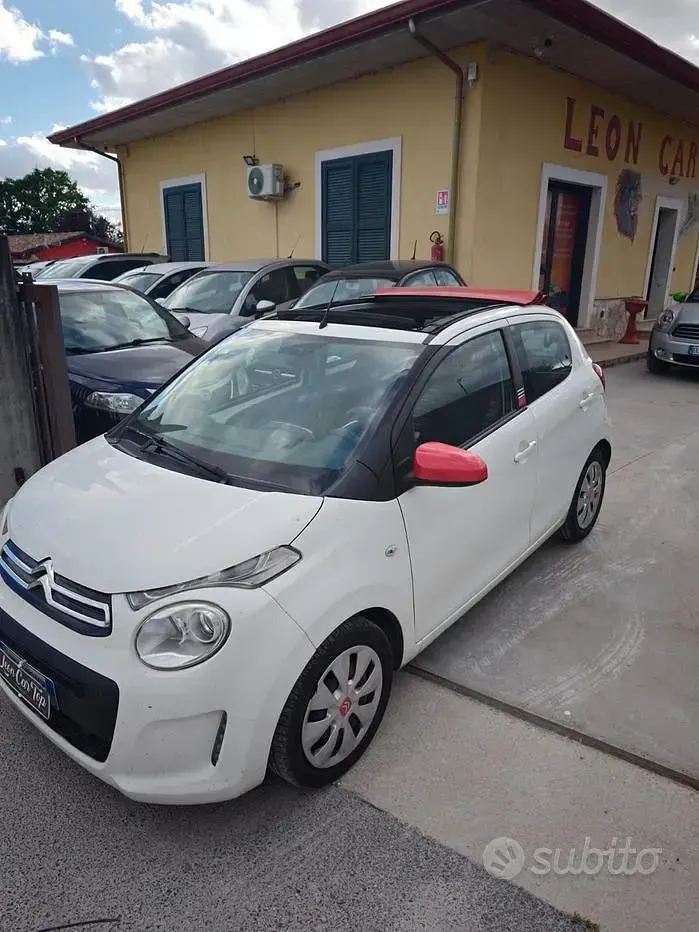 Usata Citroën C1 PureTech 82 CV (60 kW) 2016 Bianco Utilitaria