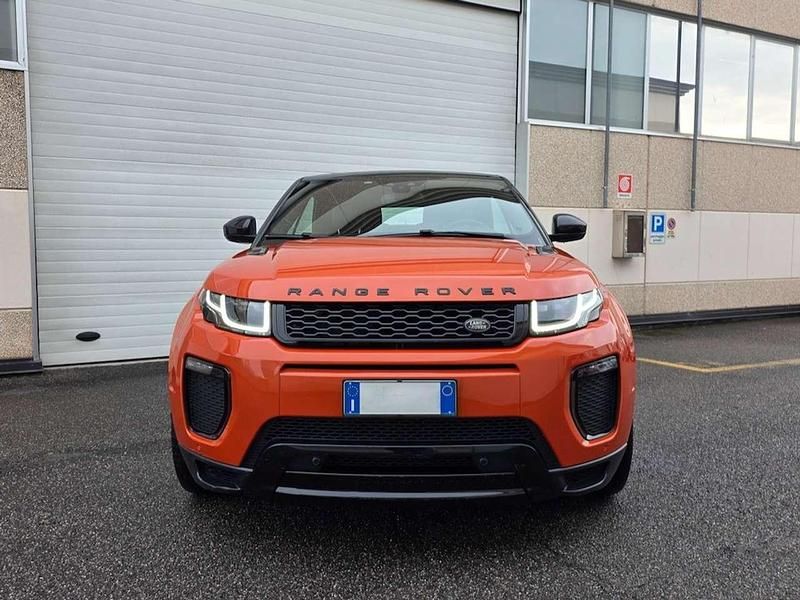 Usata Land Rover Range Rover evoque HSE Dynamic 179 CV (131 kW) 2016 Arancione Cabrio