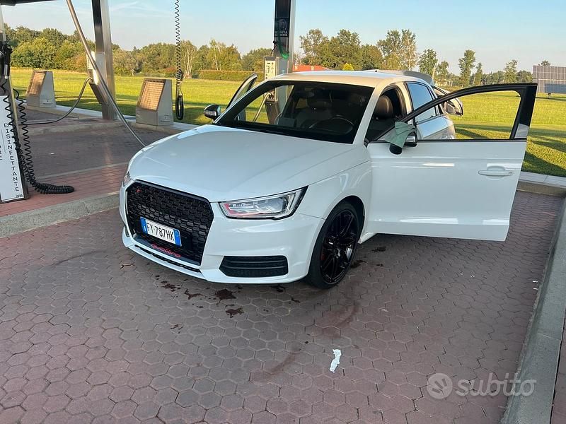 Usata Audi S1 231 CV (169 kW) 2015 Bianco Utilitaria