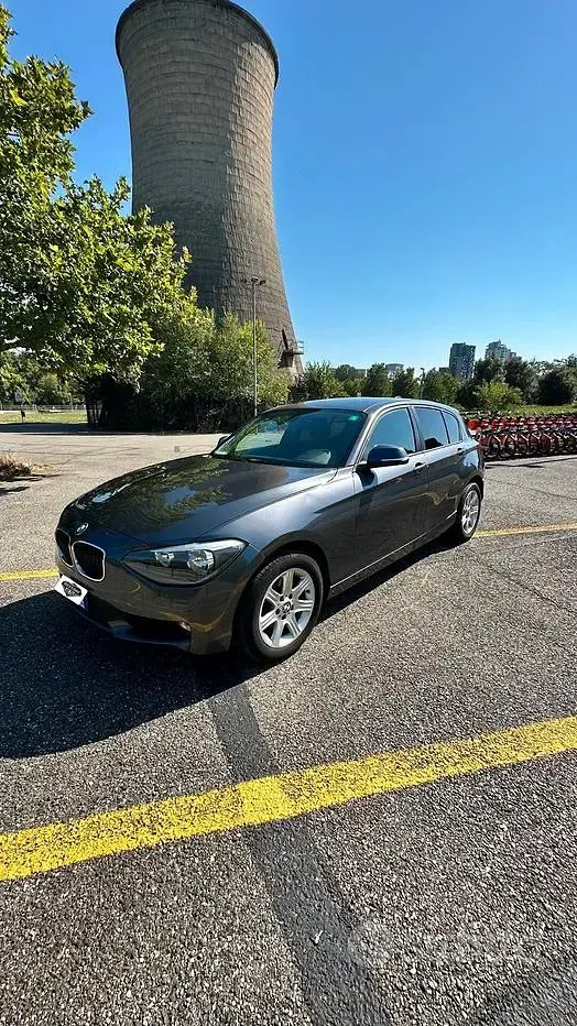 Usata BMW 118 Efficient Dynamics 143 CV (105 kW) 2011 Grigio Utilitaria