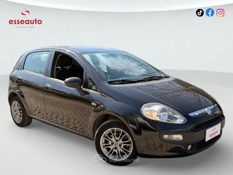 Usata Fiat Punto Evo Dynamic 69 CV (50 kW) 2011 Nero Utilitaria