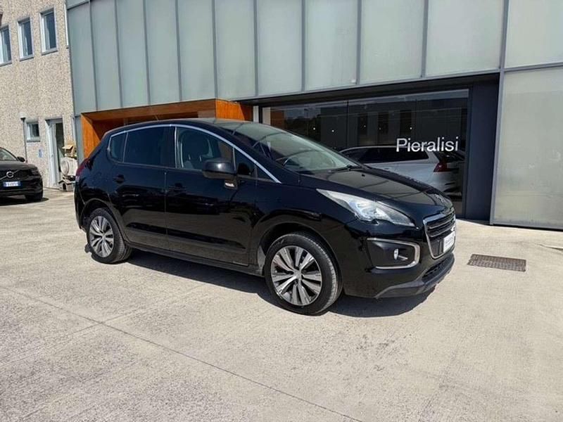 Usata Peugeot 3008 Allure 120 CV (88 kW) 2016 Nero Monovolume