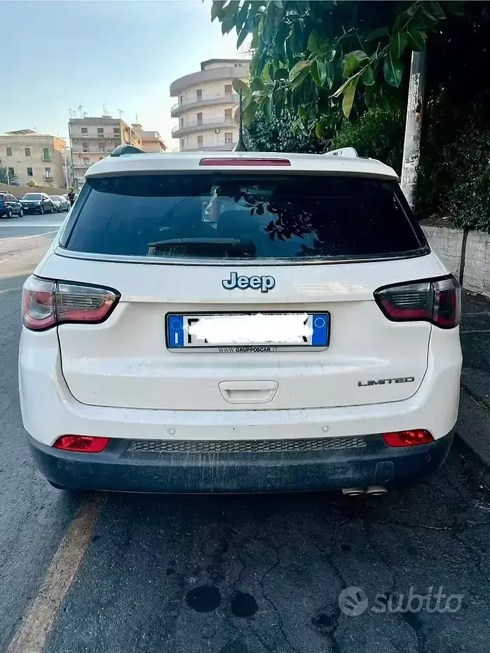 Usata Jeep Compass Limited 120 CV (88 kW) 2018 Bianco SUV