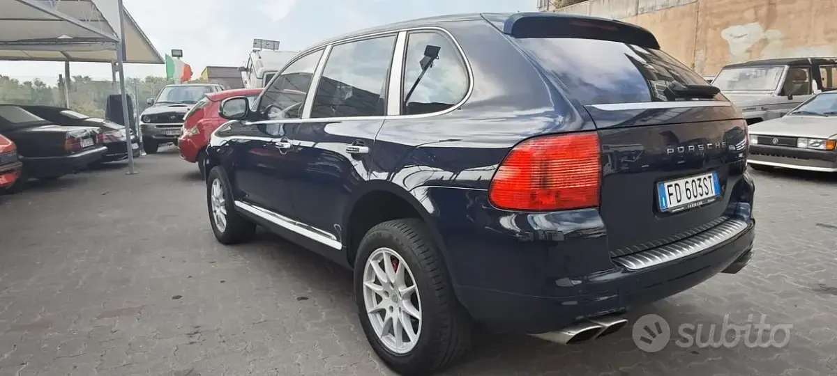 Usata Porsche Cayenne Turbo 450 CV (330 kW) 2004 Blu SUV