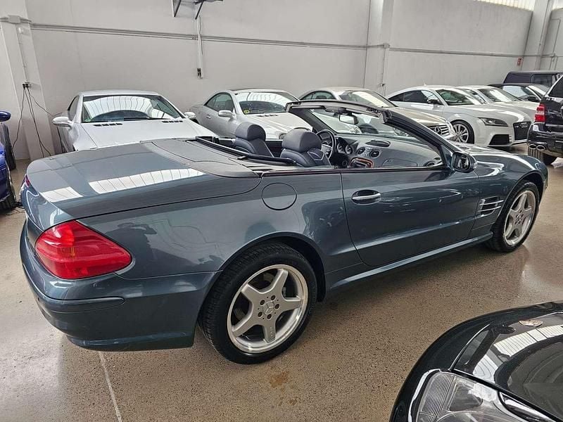Usata Mercedes SL500 AMG 306 CV (225 kW) 2001 Blu/azzurro Cabrio