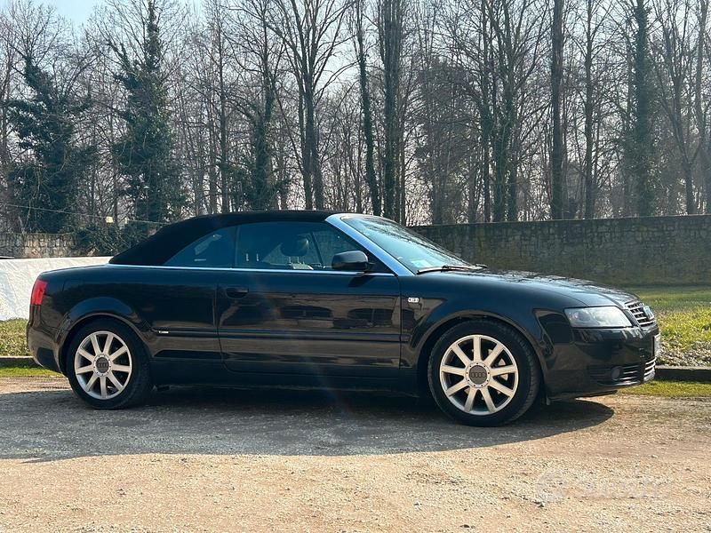 Usata Audi A4 Cabriolet S-Line 2007 Nero Cabrio