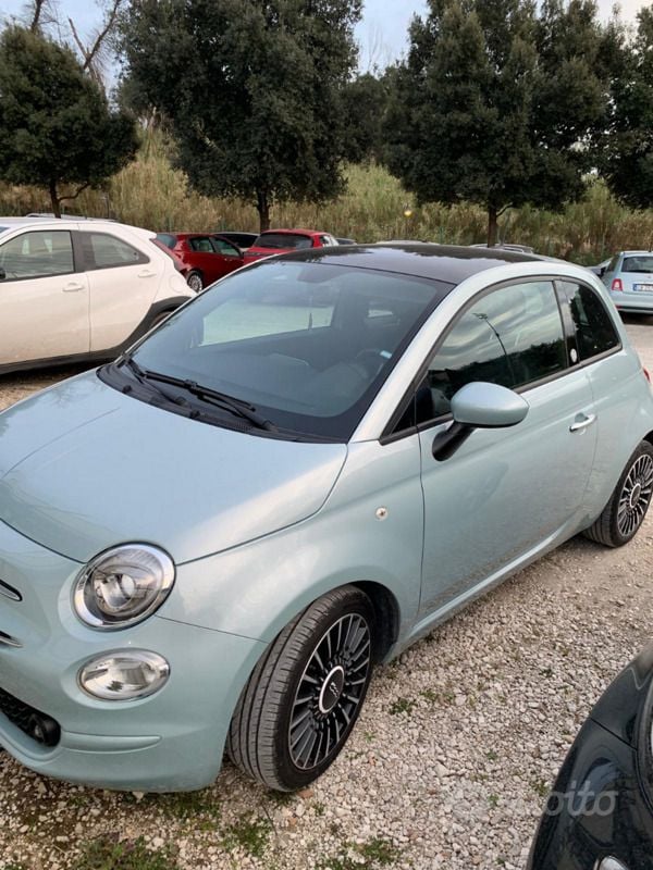 Usata Fiat 500 Launch Edition 70 CV (51 kW) 2020 Verde Utilitaria