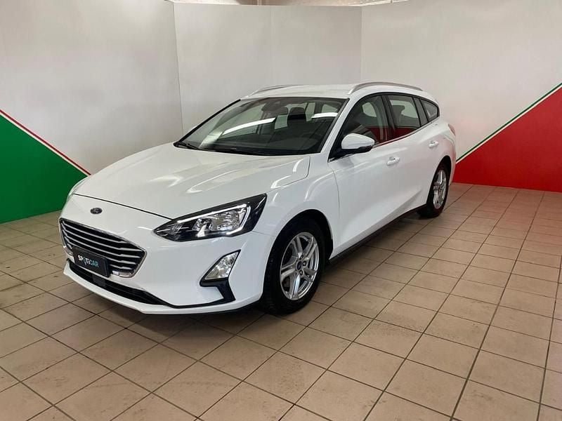 Bianco Usata 2020 Ford Focus Business Edition Station wagon | 15.500 € (Cara) - Immagine 1/4