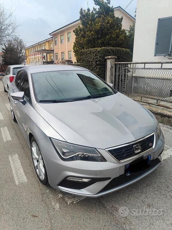 Usata Seat Leon FR 150 CV (110 kW) 2017 Grigio Berlina