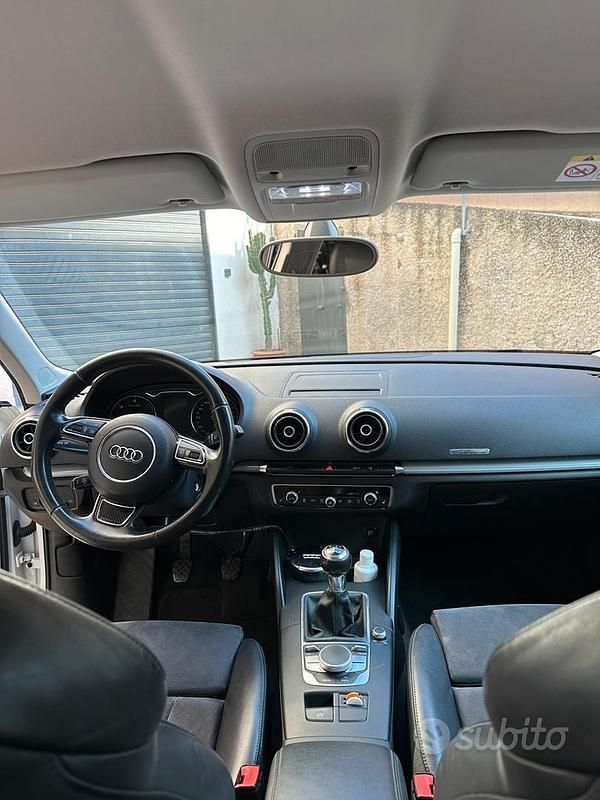 Usata Audi A3 150 CV (110 kW) 2015 Bianco Berlina