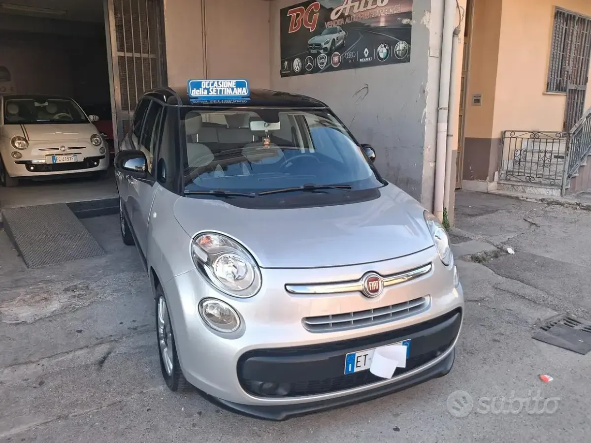 Usata Fiat 500L Lounge 85 CV (62 kW) 2013 Grigio Monovolume