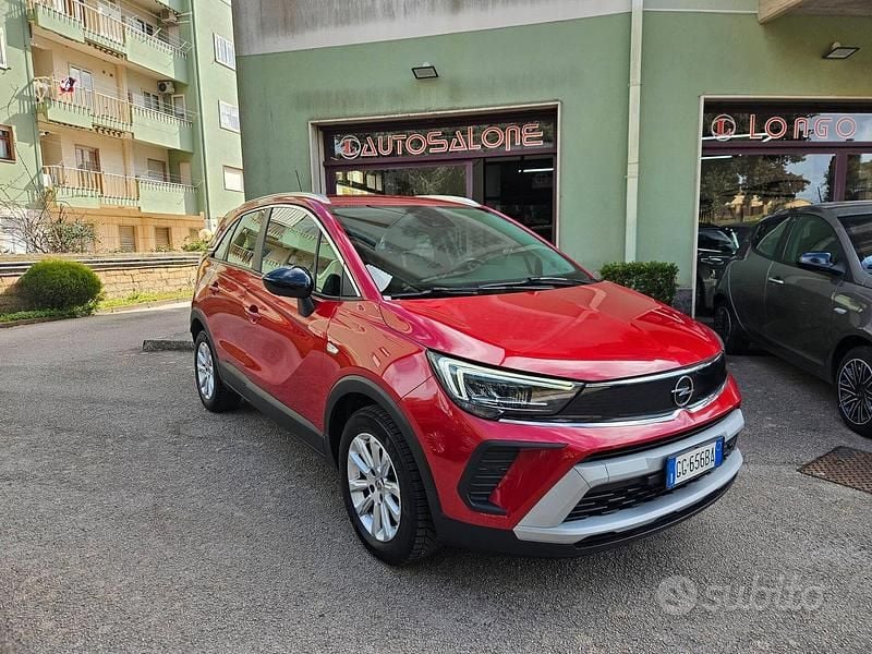 Usata Opel Crossland X Ultimate 110 CV (80 kW) 2021 Rosso SUV