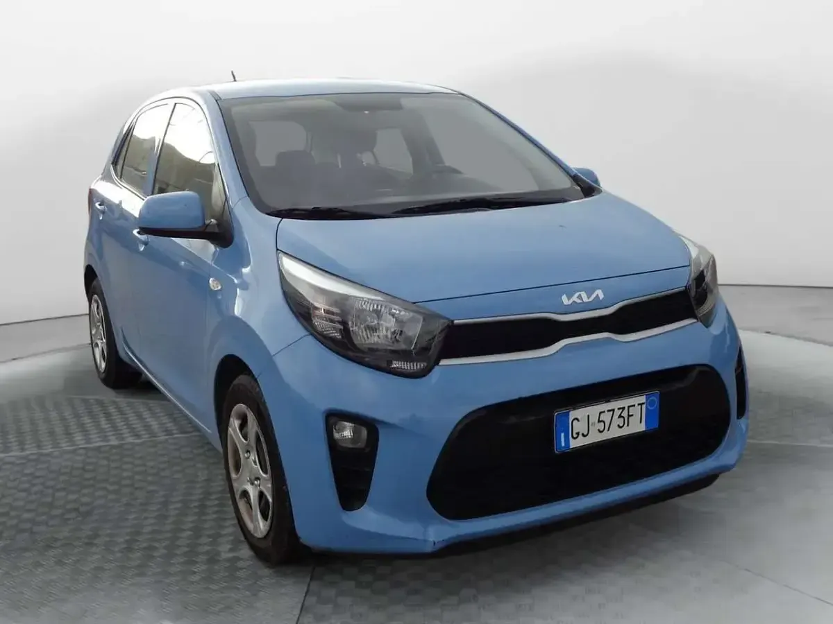 Usata Kia Picanto Urban 67 CV (49 kW) 2022 Blu/azzurro Utilitaria