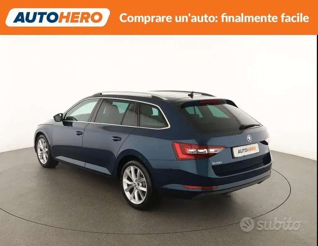 Usata Skoda Superb 150 CV (110 kW) 2018 Bluazzurro Station wagon