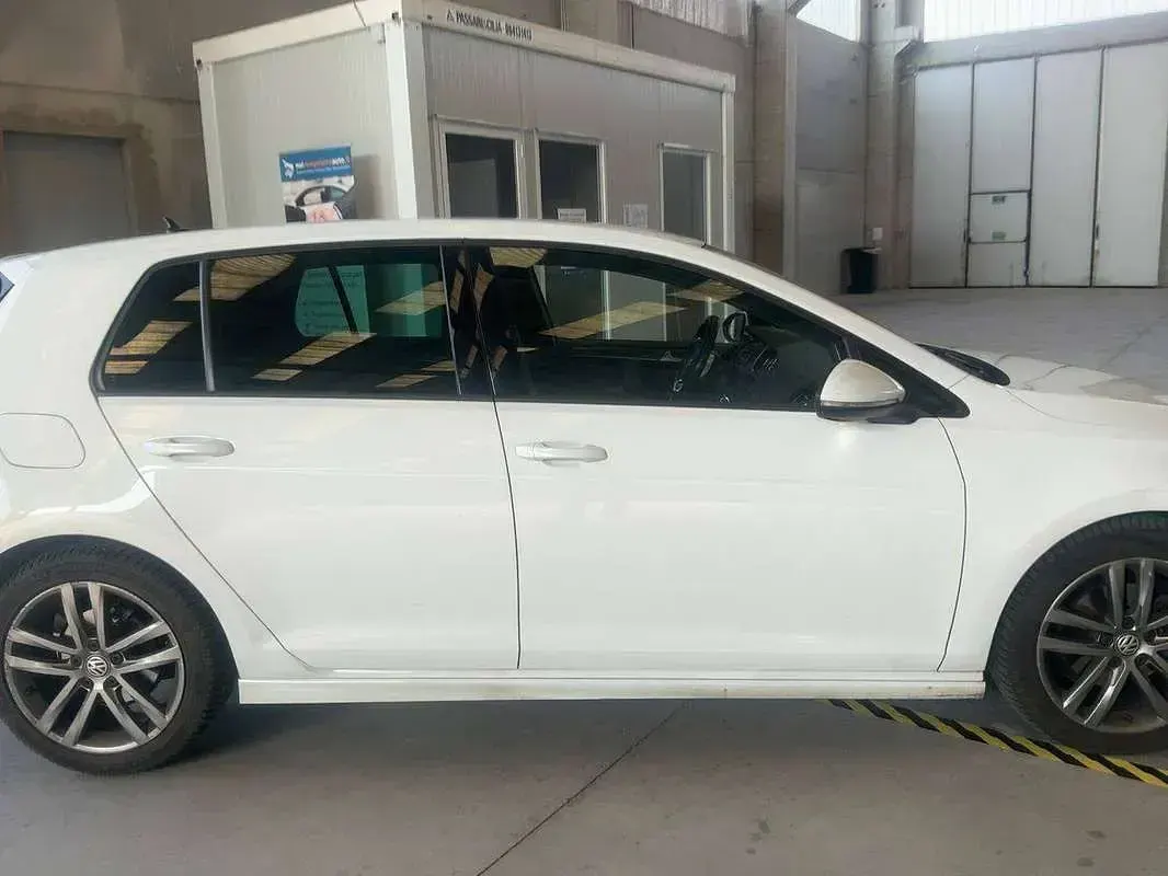 Usata VW Golf VII Edition 110 CV (80 kW) 2016 Bianco Berlina