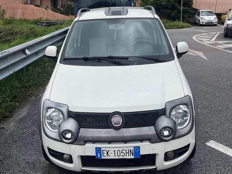 Usata Fiat Panda 4x4 Cross 75 CV (55 kW) 2011 Bianco Utilitaria