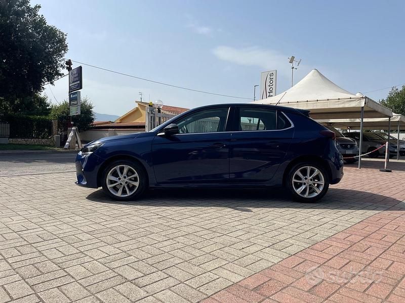 Usata Opel Corsa Elegance 101 CV (74 kW) 2021 Blu Berlina