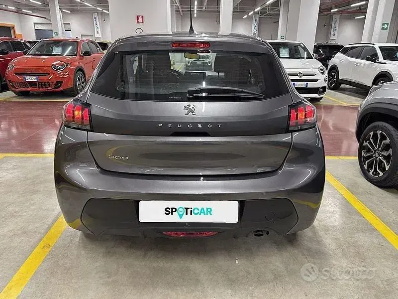 Usata Peugeot 208 S 75 CV (55 kW) 2022 Grigio Utilitaria