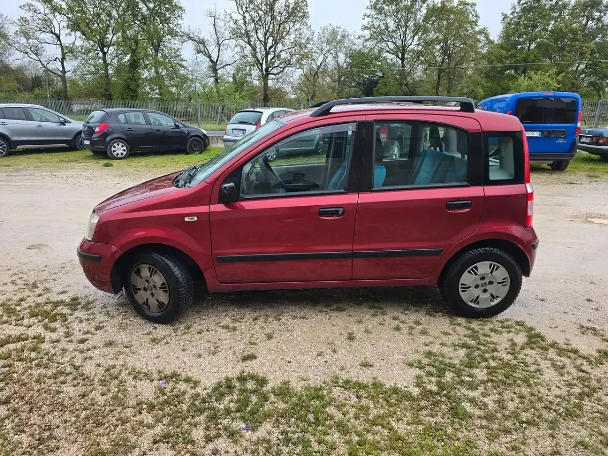 Usata Fiat Panda Dynamic 69 CV (50 kW) 2007 Rosso Utilitaria