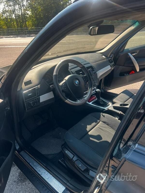 Usata BMW X3 150 CV (110 kW) 2007 Nero SUV