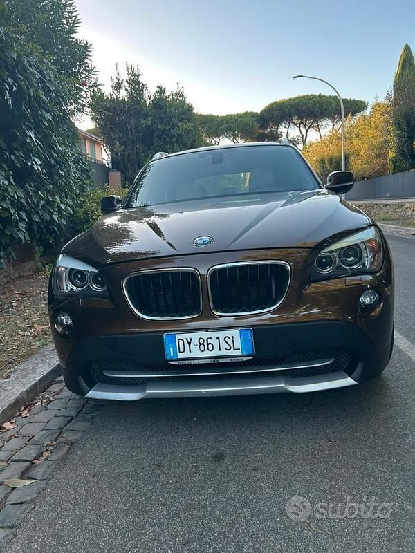 Usata BMW X1 177 CV (130 kW) 2009 Marrone SUV