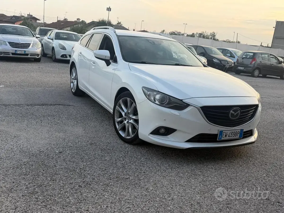 Usata Mazda 6 Exceed 175 CV (128 kW) 2015 Bianco Station wagon