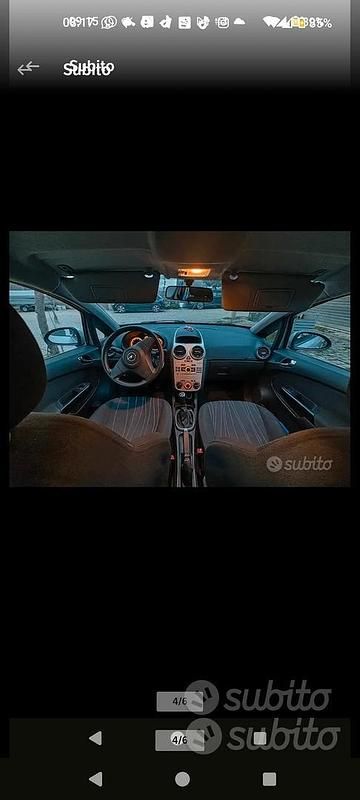 Usata Opel Corsa 80 CV (58 kW) 2007 Grigio Utilitaria