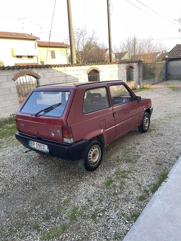 Usata Fiat Panda 54 CV (39 kW) 2001 Rosso Berlina