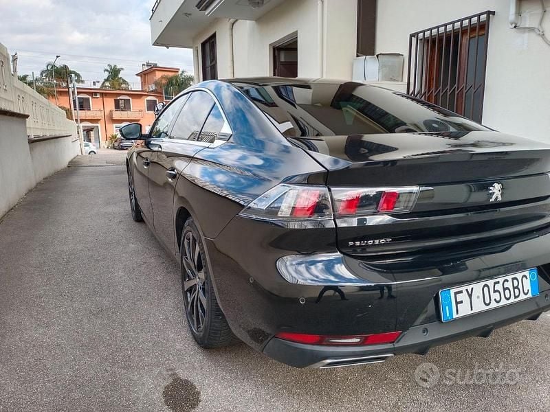Usata Peugeot 508 Allure 131 CV (96 kW) 2019 Nero Berlina