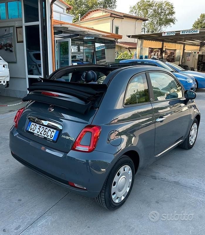 Usata Fiat 500C 2021 Grigio Cabrio